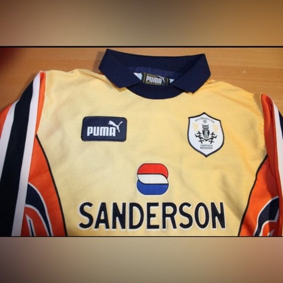 Hillsborough Sheffield Wednesday 1997/1998 Football Shirt Jersey 32-34 Puma - Picture 2 of 7